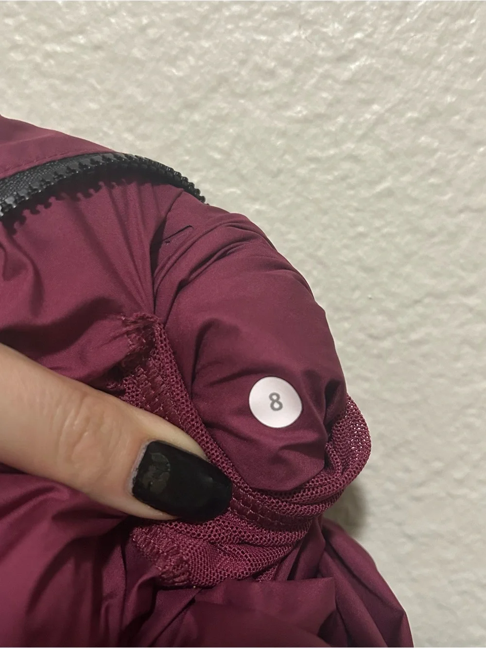 Lululemon Lightweight Hooded Running Jacket Plum Purple Size 8